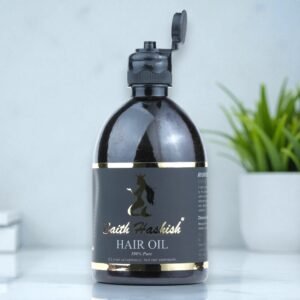 Zaith Hashis Hair Oil on Counter Top